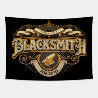 Blacksmith Chieftain Anvil Tapestry