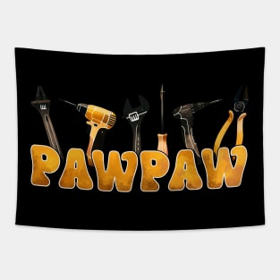 Tool Pawpaw Funny Dad fathers day gift for husband dad Tapestry