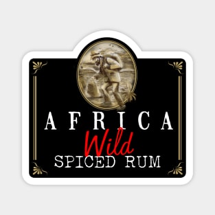 Africa WILD Spiced Rum Magnet