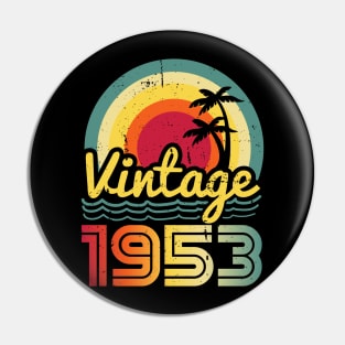 Vintage 1953 Made in 1953 70th birthday 70 years old Gift Pin