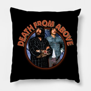 Bolt from Above Death Above Band Tees for Thunderous Style Pillow