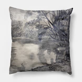 At the river Pillow