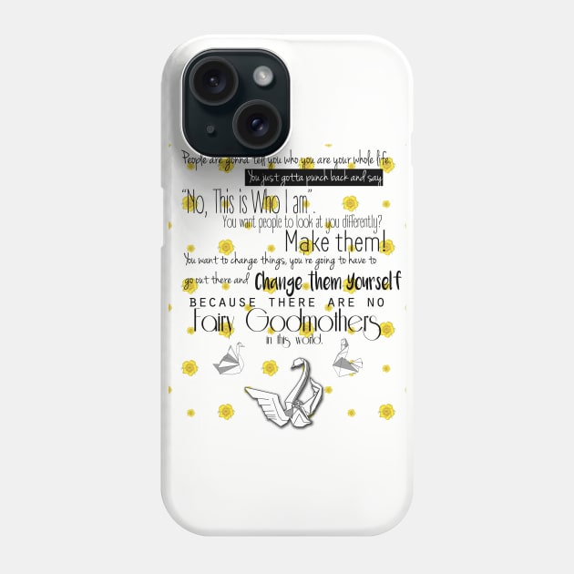 No Fairy Godmothers Phone Case by Scribble Creatures