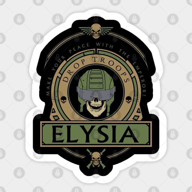 ELYSIA - CREST EDITION - Warhammer - Sticker