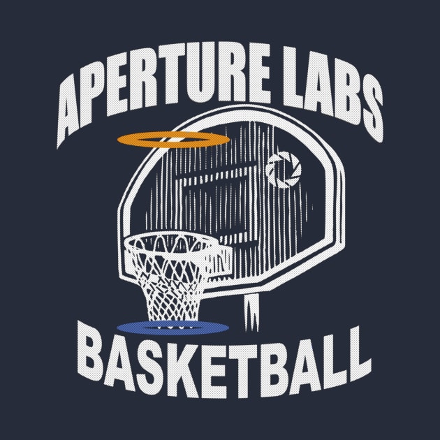 APERATURE LABS BASKETBALL TEAM by smallbrushes