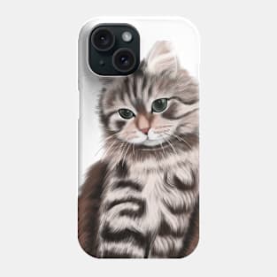 Cat cut Phone Case