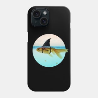 Goldfish with a Shark Fin #4 Phone Case