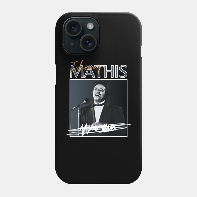 Johnny mathis///original retro Phone Case by DetikWaktu