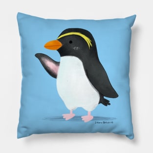 Fiordland Penguin Pillow