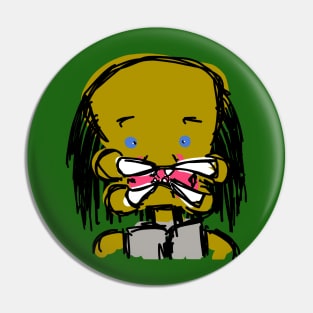 Friendly Predator Pin