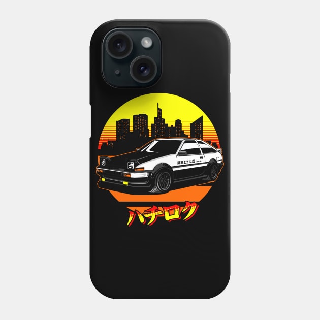 Toyota AE 86 Takumi Tofu Phone Case by aredie19