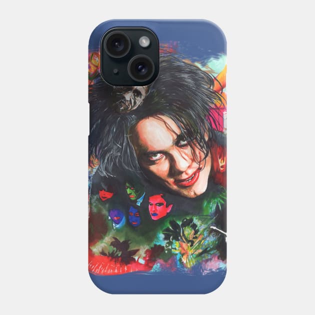 The Cure Phone Case by Chris Hoffman Art