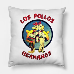 Los Pollos Hermanos // Breaking Bad Vintage Pillow