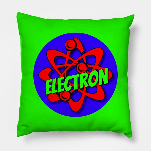 ELECTRON 3D Pillow by Trigger413