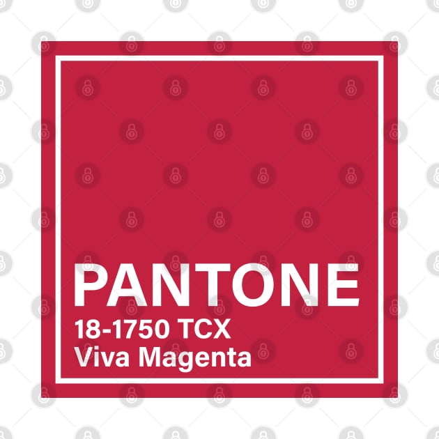 Pantone 18-1750 TCX Viva Magenta , color of the year 2023 by princessmi-com