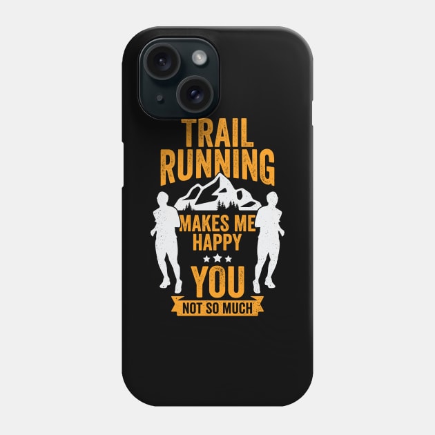 Funny Trail Running Runner Gift Phone Case by Dolde08