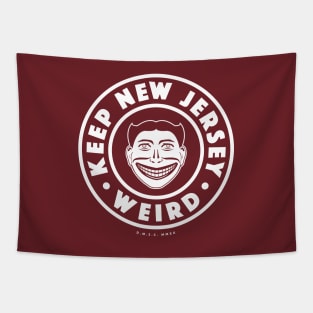 Keep New Jersey Weird Tillie Tapestry