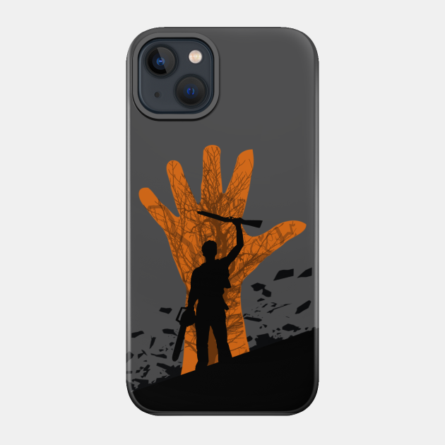 Ash in the hand - Evil Dead 2 - Phone Case