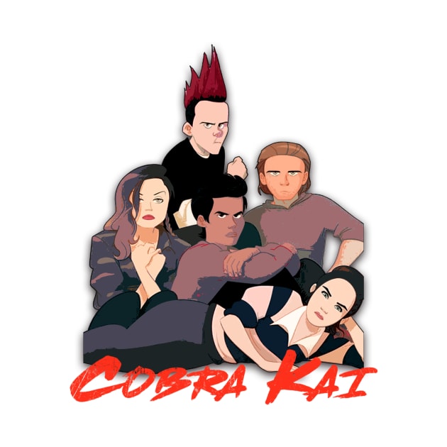 cobra kai kids retro by aldistar