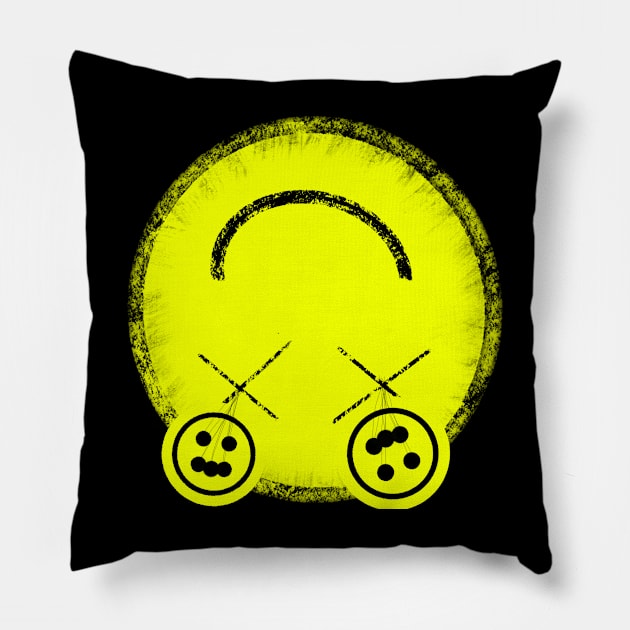 happy? Pillow by Skeeter