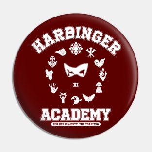 Genshin Impact Harbinger Academy- White Pin