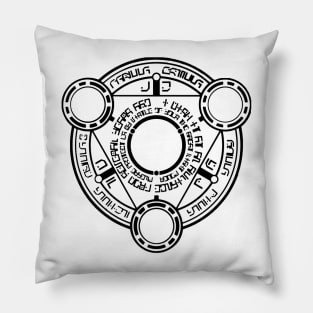 Phantasy Star Online - Logo Black Pillow