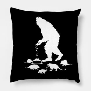 Bigfoot opossum Pillow