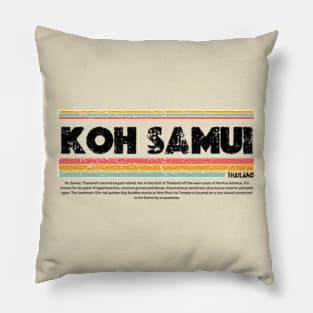 Koh Samui Thailand Pillow