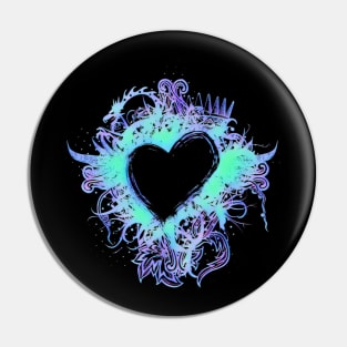 Hollow Heart of Royalty Pin