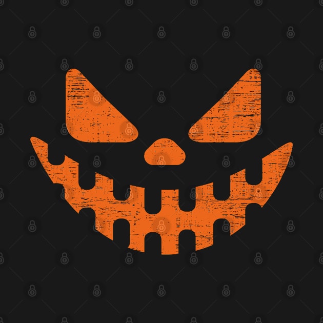 Scary Pumpkin Face Halloween Costume by Arts-lf