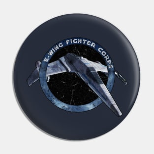 E - WING FIGHTER CORPS ONE Pin