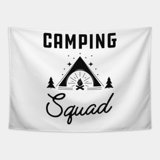 Camping Squad Tapestry