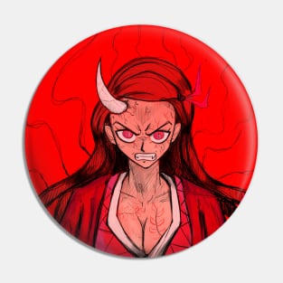 nezuko kamado in blood lust ecopop art kimetsu no yaiba Pin