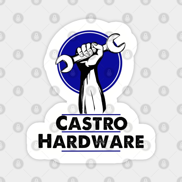 Castro Hardware, tales of the city Magnet by Camp David