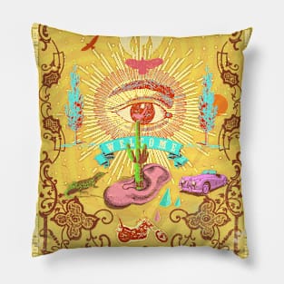 WELCOME TO THE DESERT (alt) Pillow