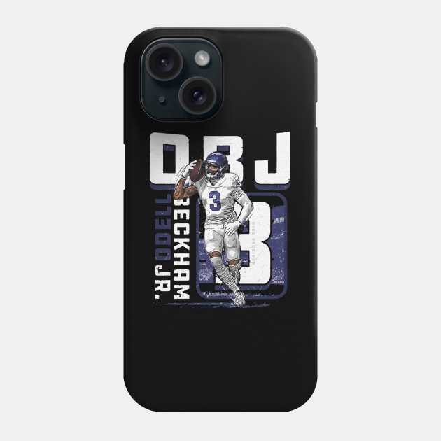 Odell Beckham Jr. Los Angeles R Phone Case by Buya_Hamkac