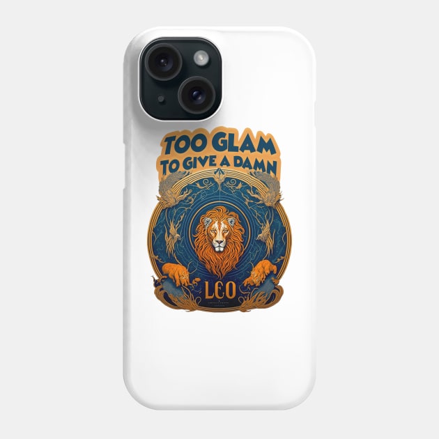 Design for Leo with Funny Quotation_3 Phone Case by thematics