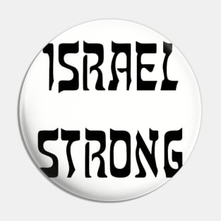 Israel Strong Pin