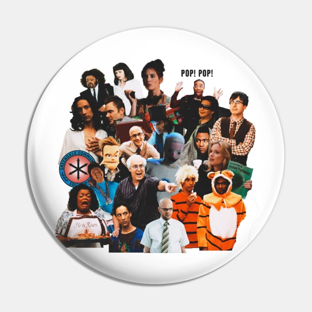 Community TV Show Collage Pin by ematzzz