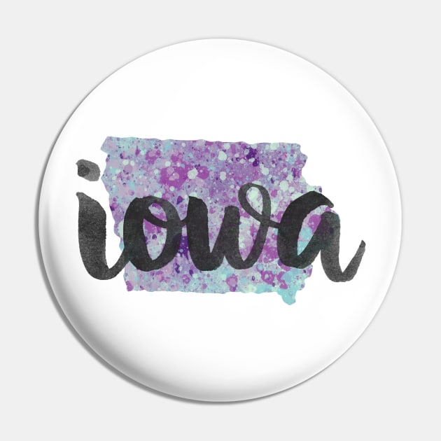 iowa - calligraphy and abstract state outline Pin by randomolive