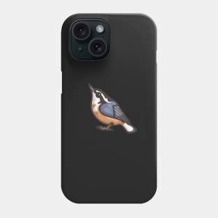 Red-Breasted Nuthatch Phone Case