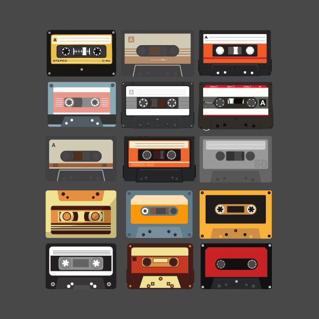 Cassette Tape by waltzart