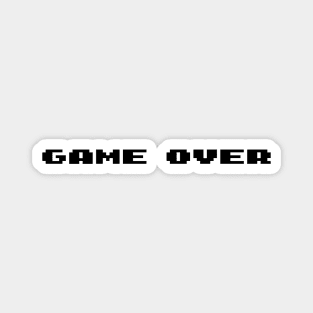 Game Over Gamer Magnet