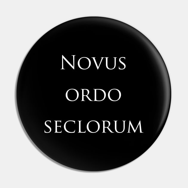 Novus Ordo Seclorum Pin by Scar