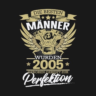 18. Geburtstag jahrgang 2005 KFZ Mechaniker T-Shirt