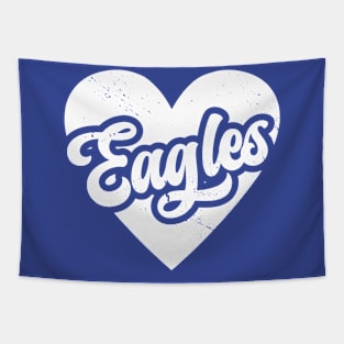 Vintage Eagles School Spirit // High School Football Mascot // Go Eagles Tapestry