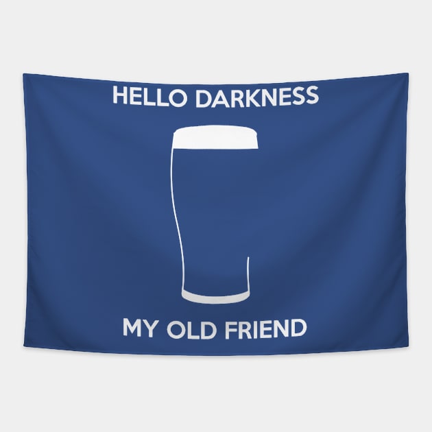 Hello Darkness My Old Friend 3 Tapestry by pursuer estroom