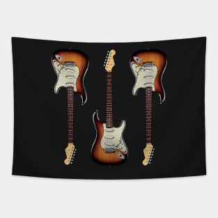 Triple Sunburst Stratocaster Tapestry