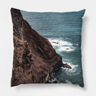 Madeira Island Coast Pillow