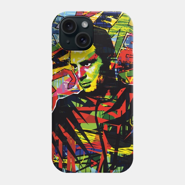 Jack Kerouac and the Birth of Colors Phone Case by Exile Kings 